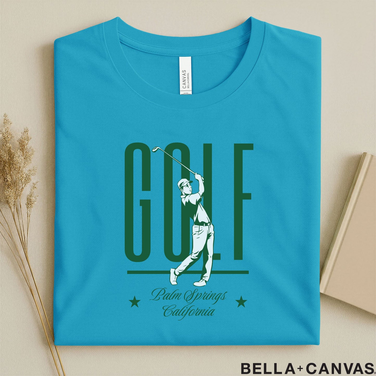 Golf Lovers T-Shirt – Palm Springs California Design – Unisex Fit