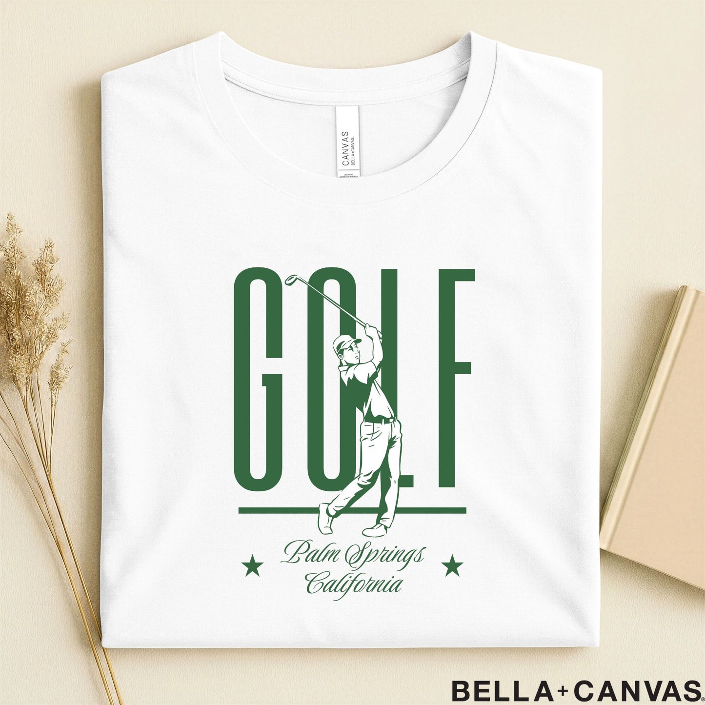 Golf Lovers T-Shirt – Palm Springs California Design – Unisex Fit