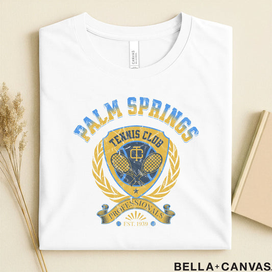 Palm Springs Tennis Club T-Shirt – Perfect for Tennis Lovers