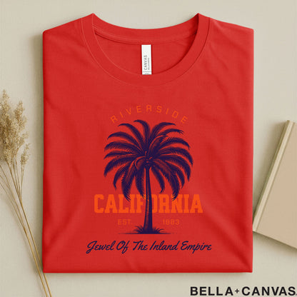 Riverside California Palm Tree T-Shirt – Comfortable Unisex Design