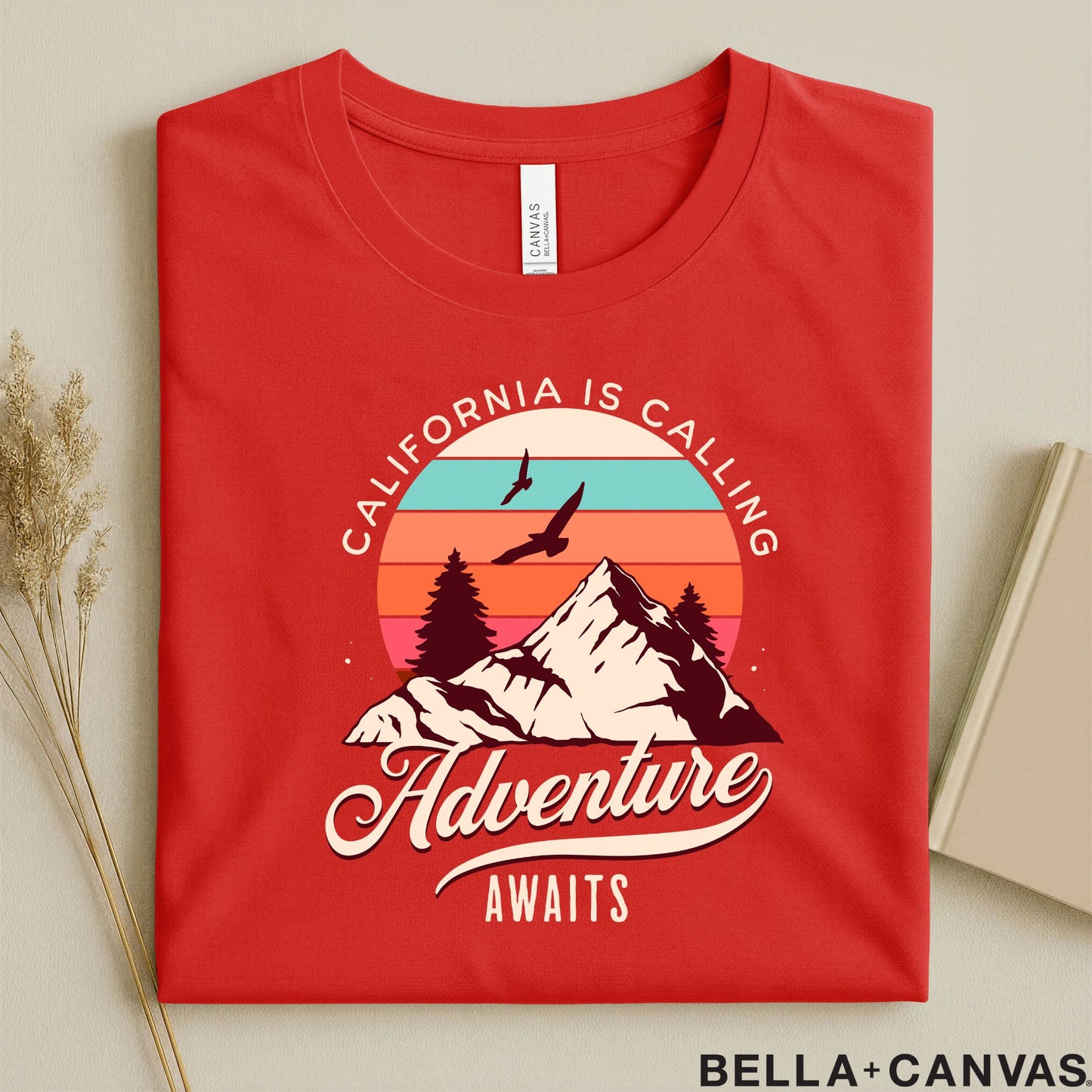California Adventure Vintage T-Shirt - Unisex Graphic Tee for Travelers