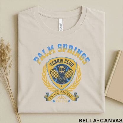 Palm Springs Tennis Club T-Shirt – Perfect for Tennis Lovers