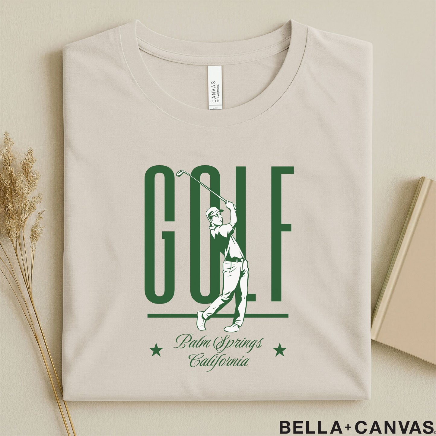 Golf Lovers T-Shirt – Palm Springs California Design – Unisex Fit