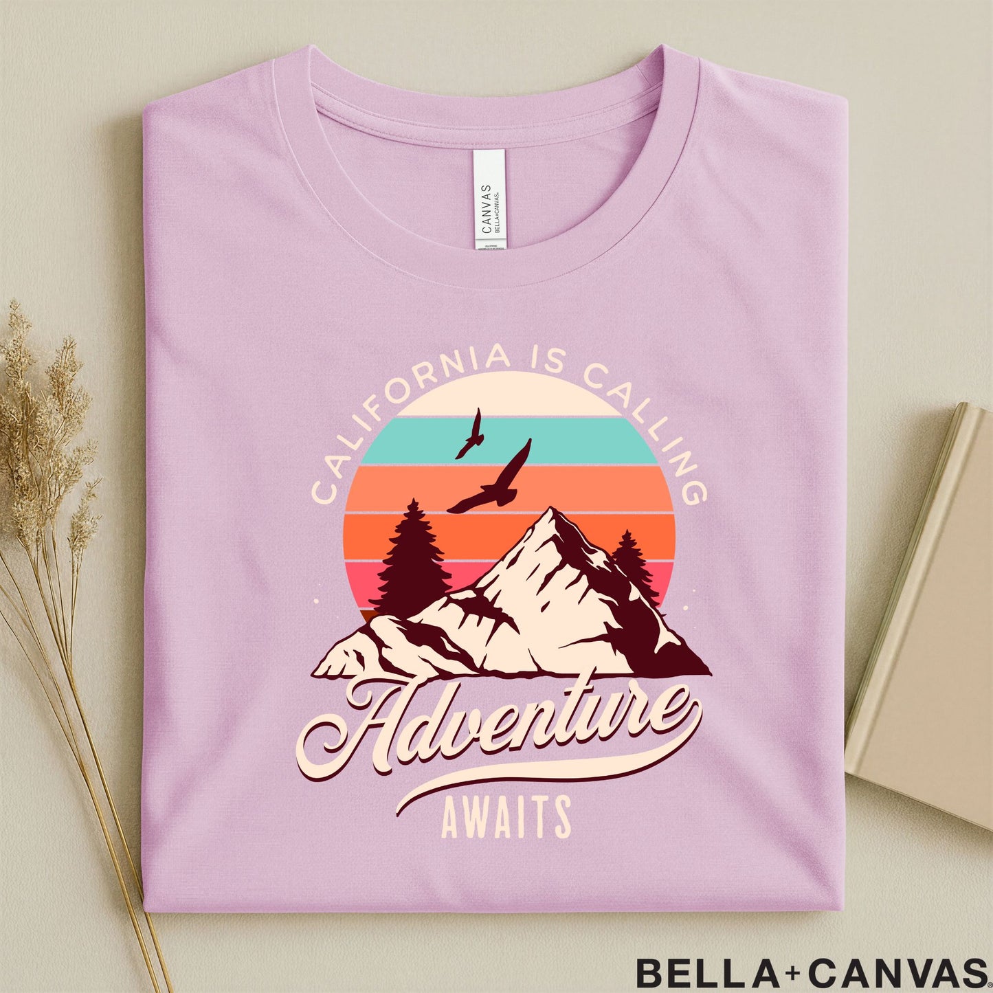California Adventure Vintage T-Shirt - Unisex Graphic Tee for Travelers