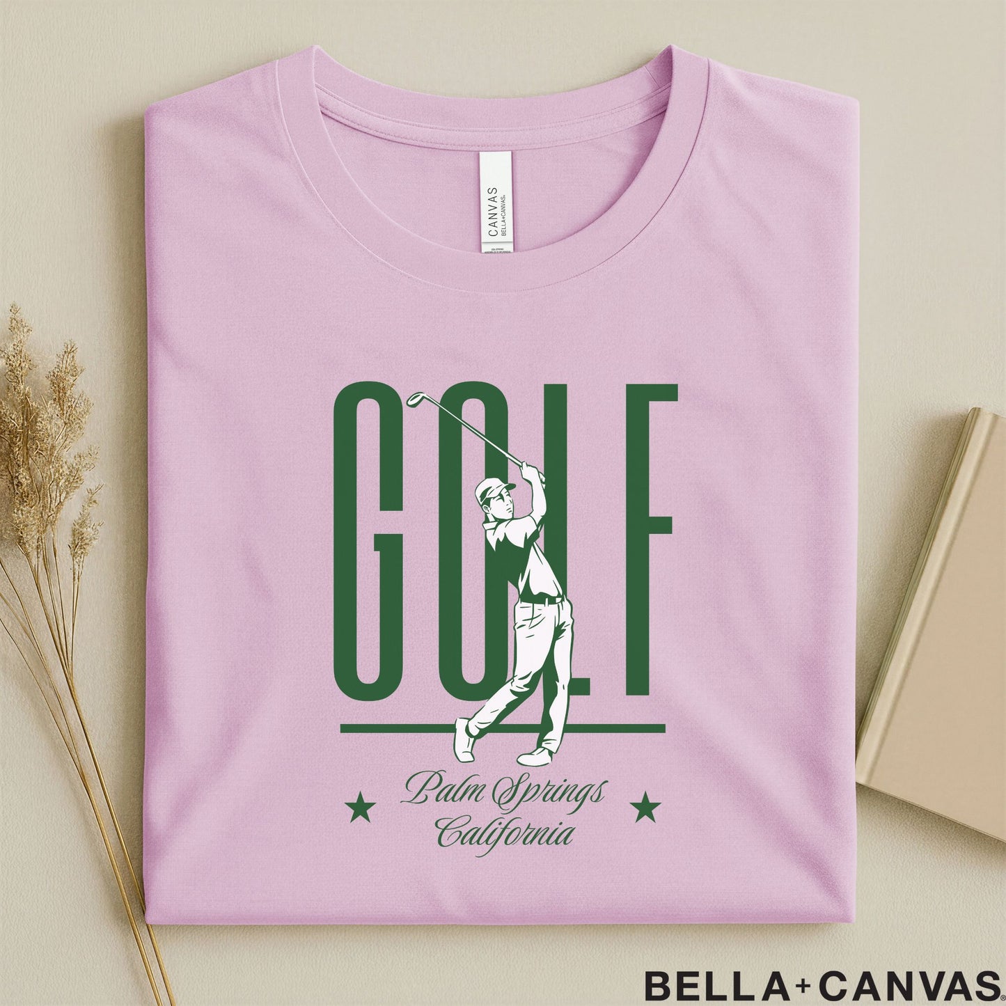 Golf Lovers T-Shirt – Palm Springs California Design – Unisex Fit