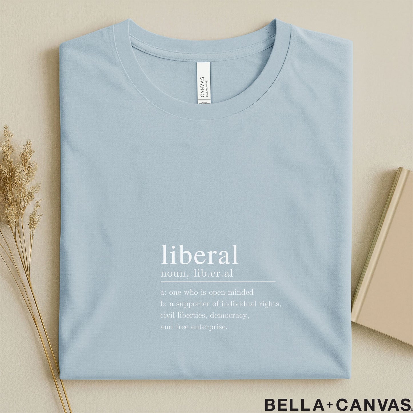 Liberal Typography Definition T-Shirt – Unisex Comfort Fit