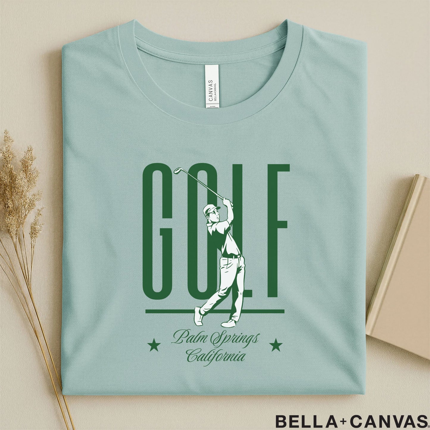 Golf Lovers T-Shirt – Palm Springs California Design – Unisex Fit