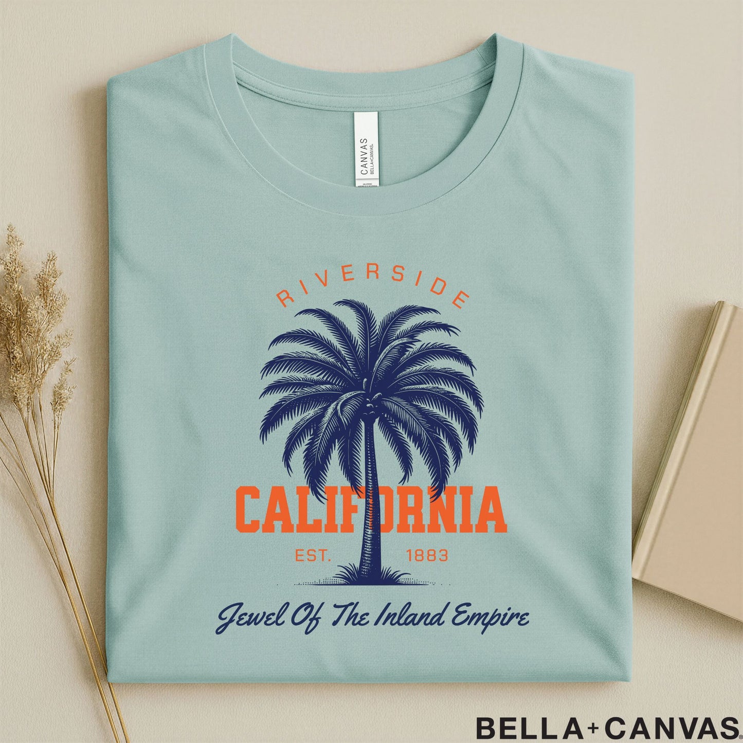 Riverside California Palm Tree T-Shirt – Comfortable Unisex Design