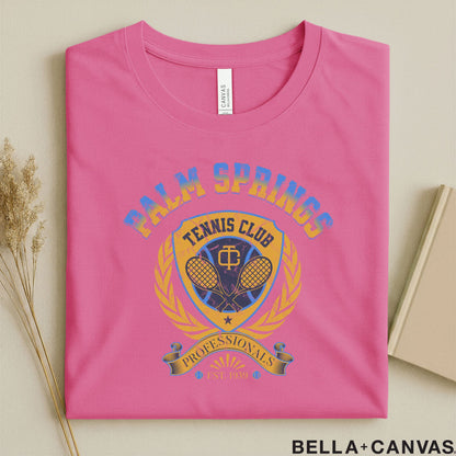 Palm Springs Tennis Club T-Shirt – Perfect for Tennis Lovers