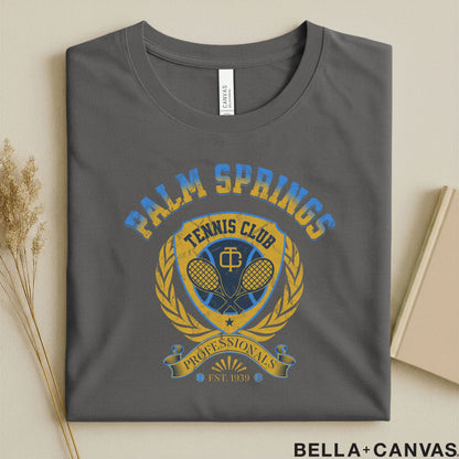 Palm Springs Tennis Club T-Shirt – Perfect for Tennis Lovers