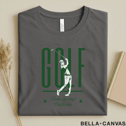 Golf Lovers T-Shirt – Palm Springs California Design – Unisex Fit