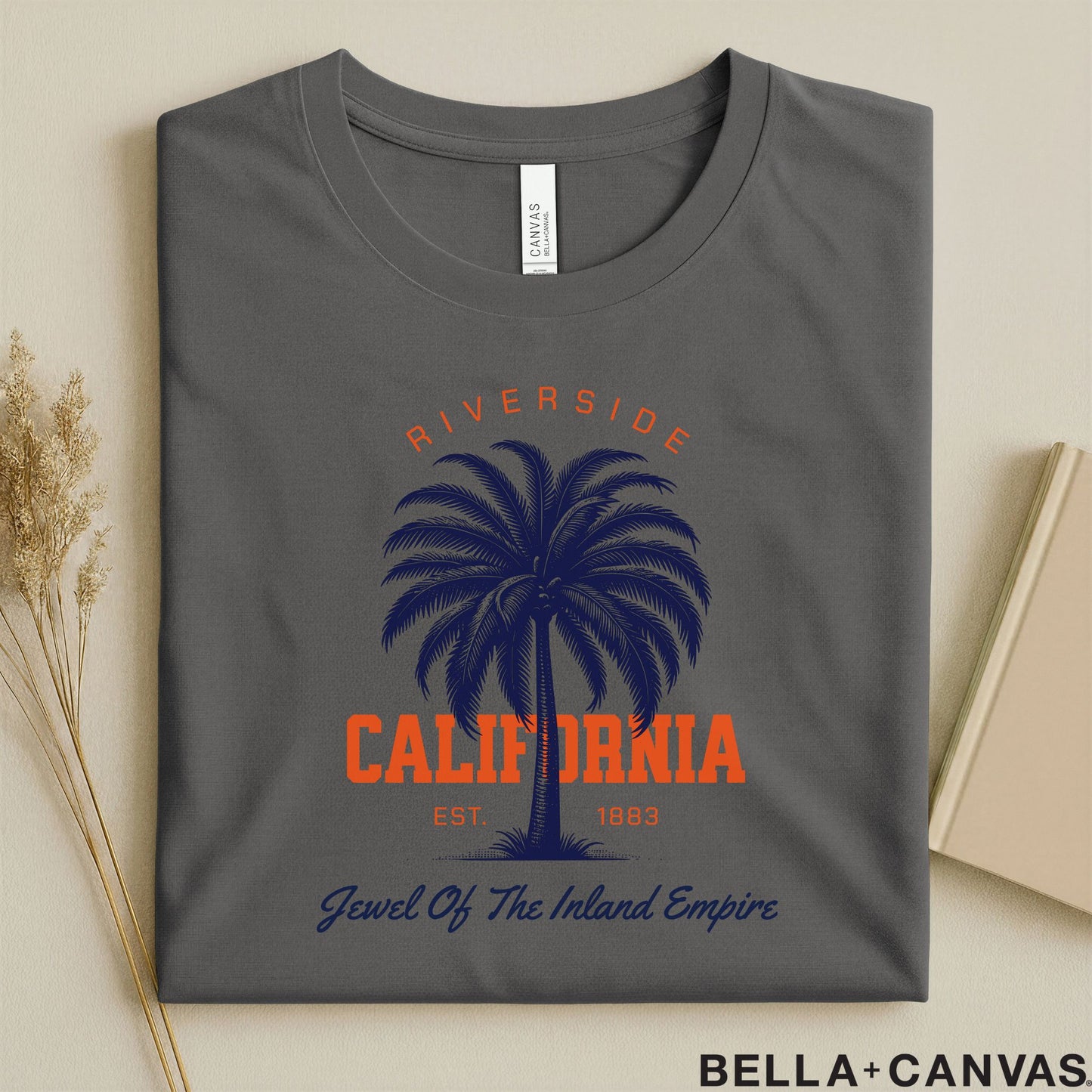 Riverside California Palm Tree T-Shirt – Comfortable Unisex Design